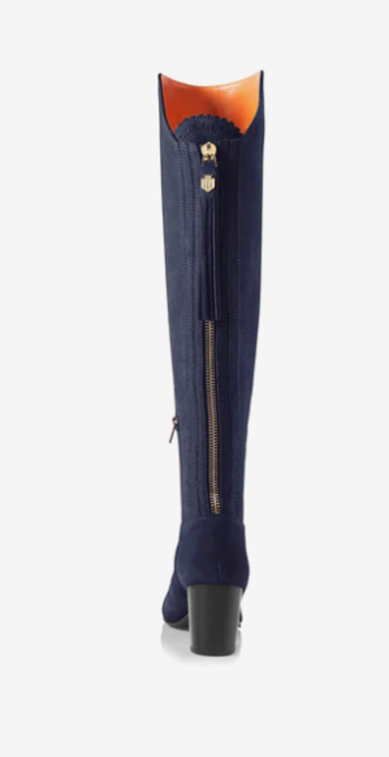 Fairfax and Favor Heeled Amira Ink Suede Size 37-1